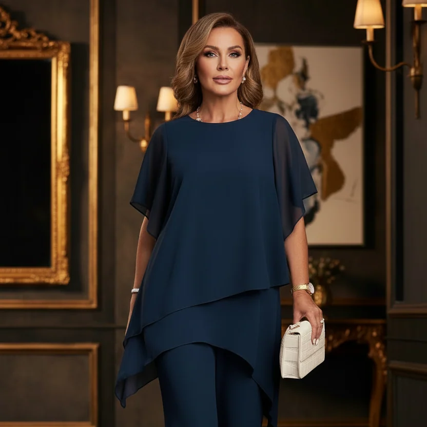 Ensemble Chic en Mousseline