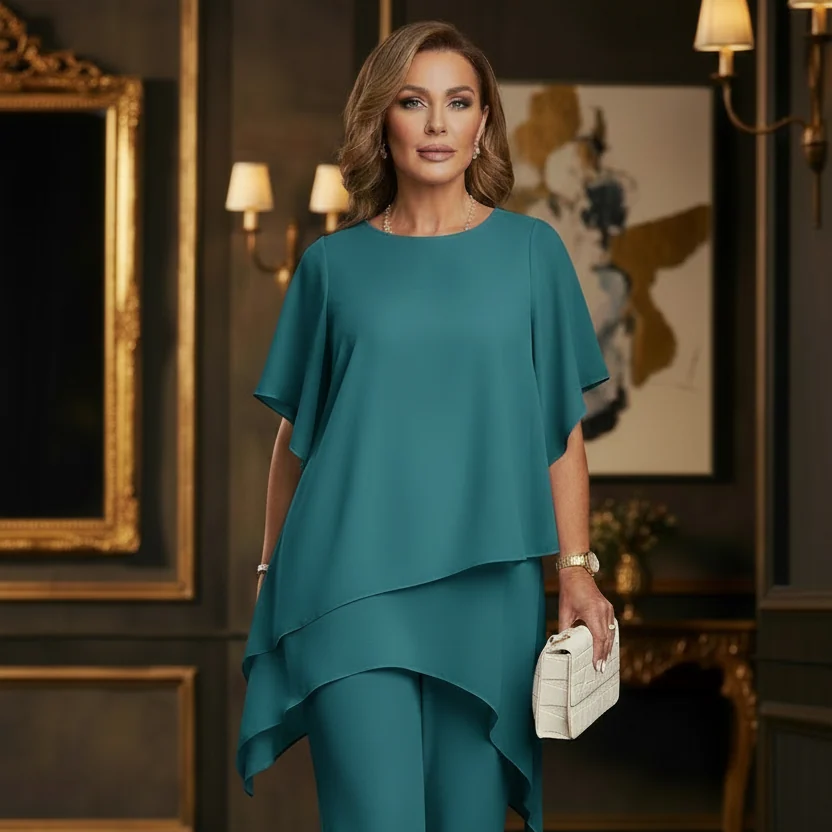 Ensemble Chic en Mousseline